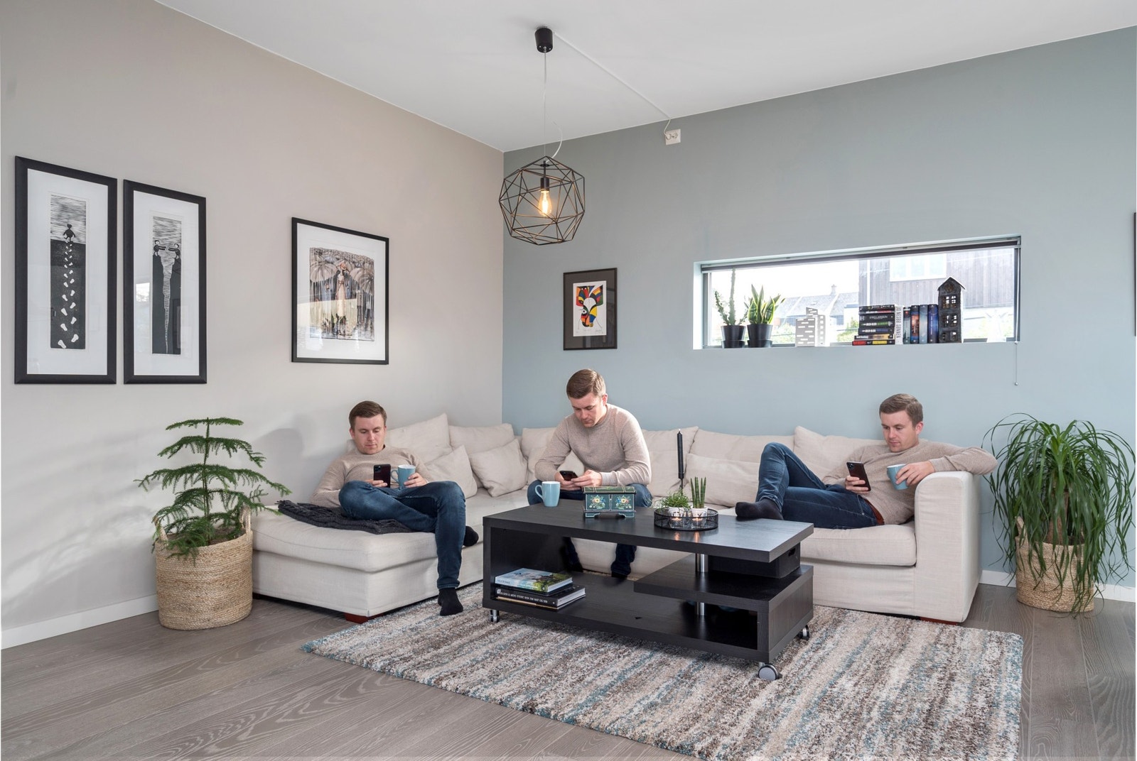 Ta en pust i bakken med dine beste venner i en av stuens tv-kroker. Galleribilde