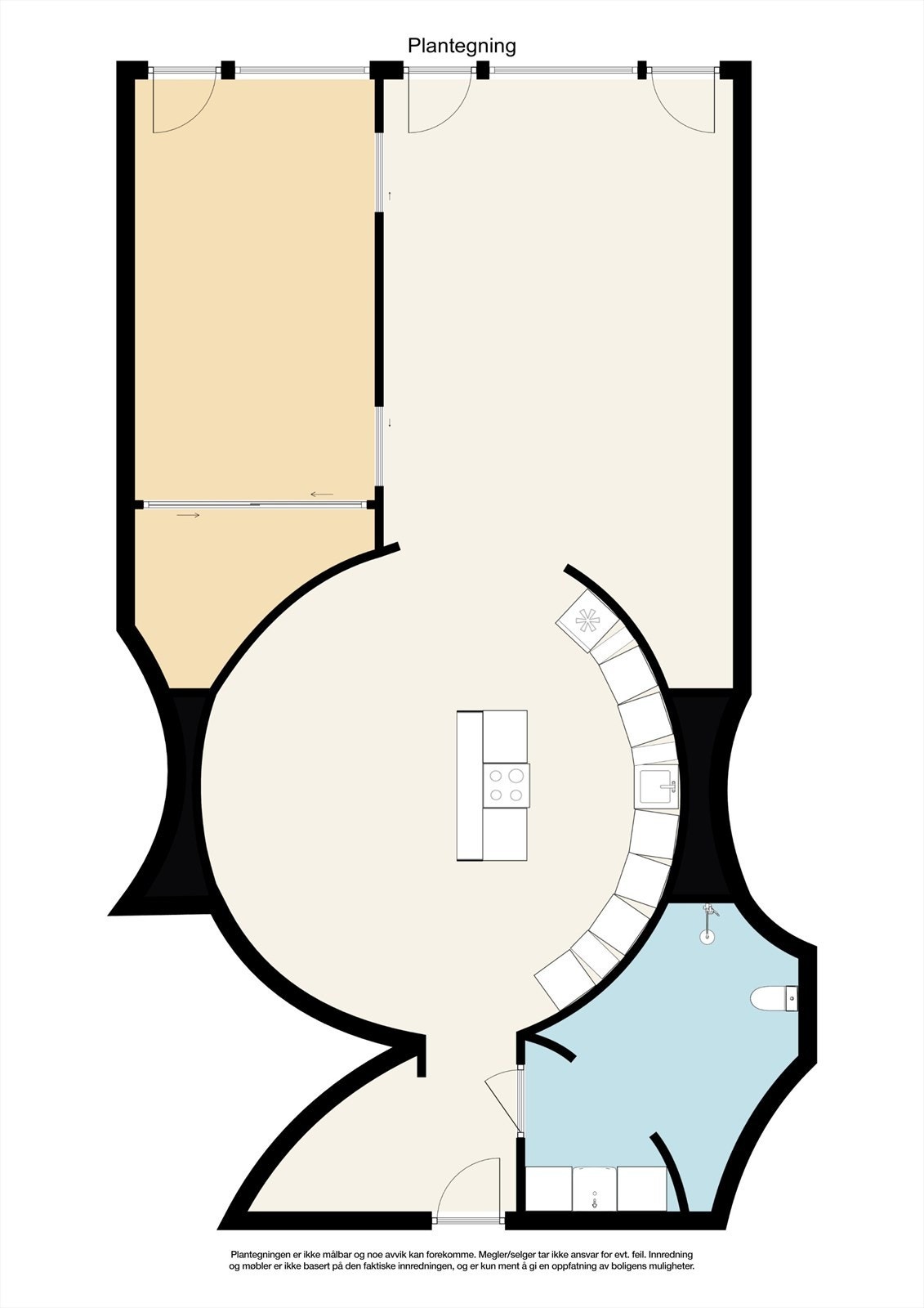 Plantegning. Galleribilde