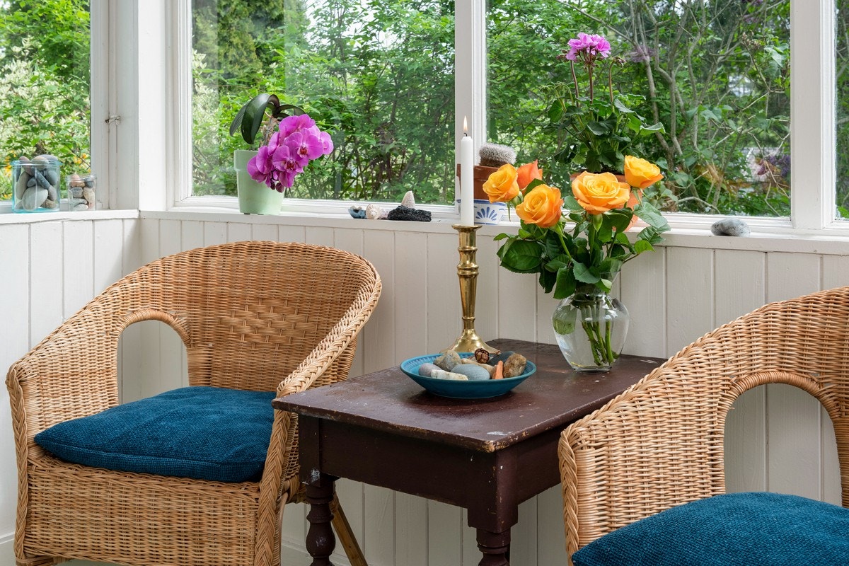 Glassveranda. Galleribilde