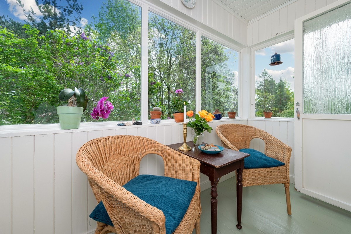 Glassveranda. Galleribilde