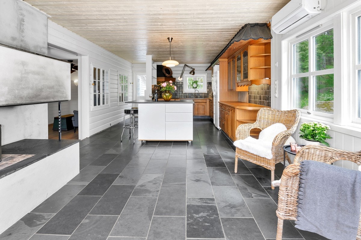 Kjløkken med grue Galleribilde