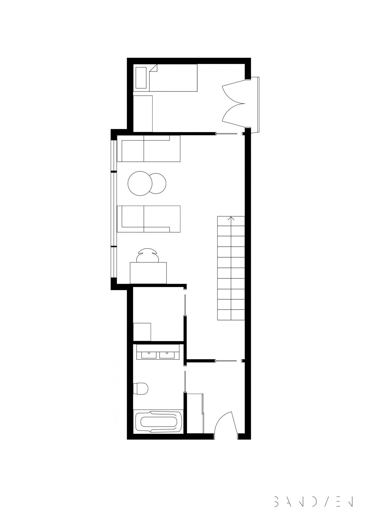 Plantegning 2D - 6. etasje Galleribilde