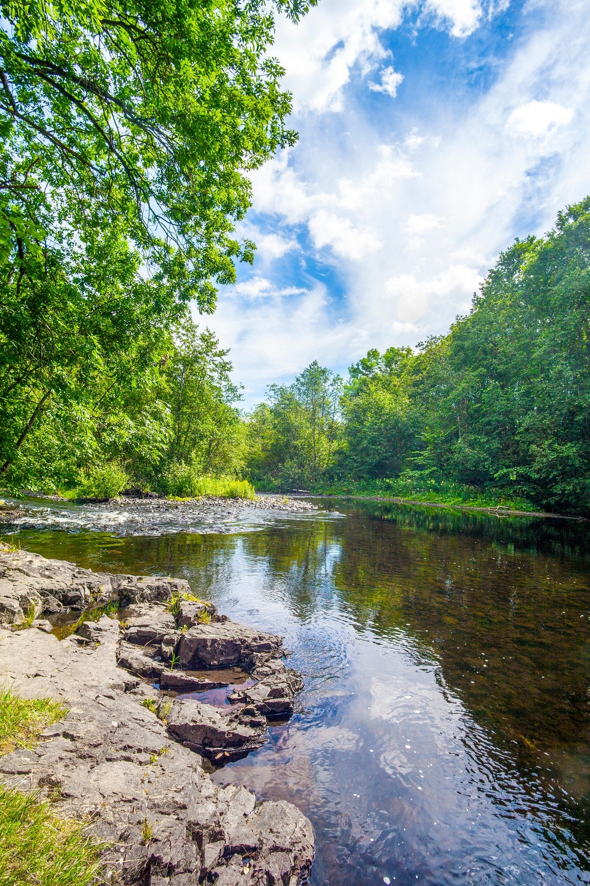 Flotte tur- og grøntområder langs Lysakerelven. Galleribilde