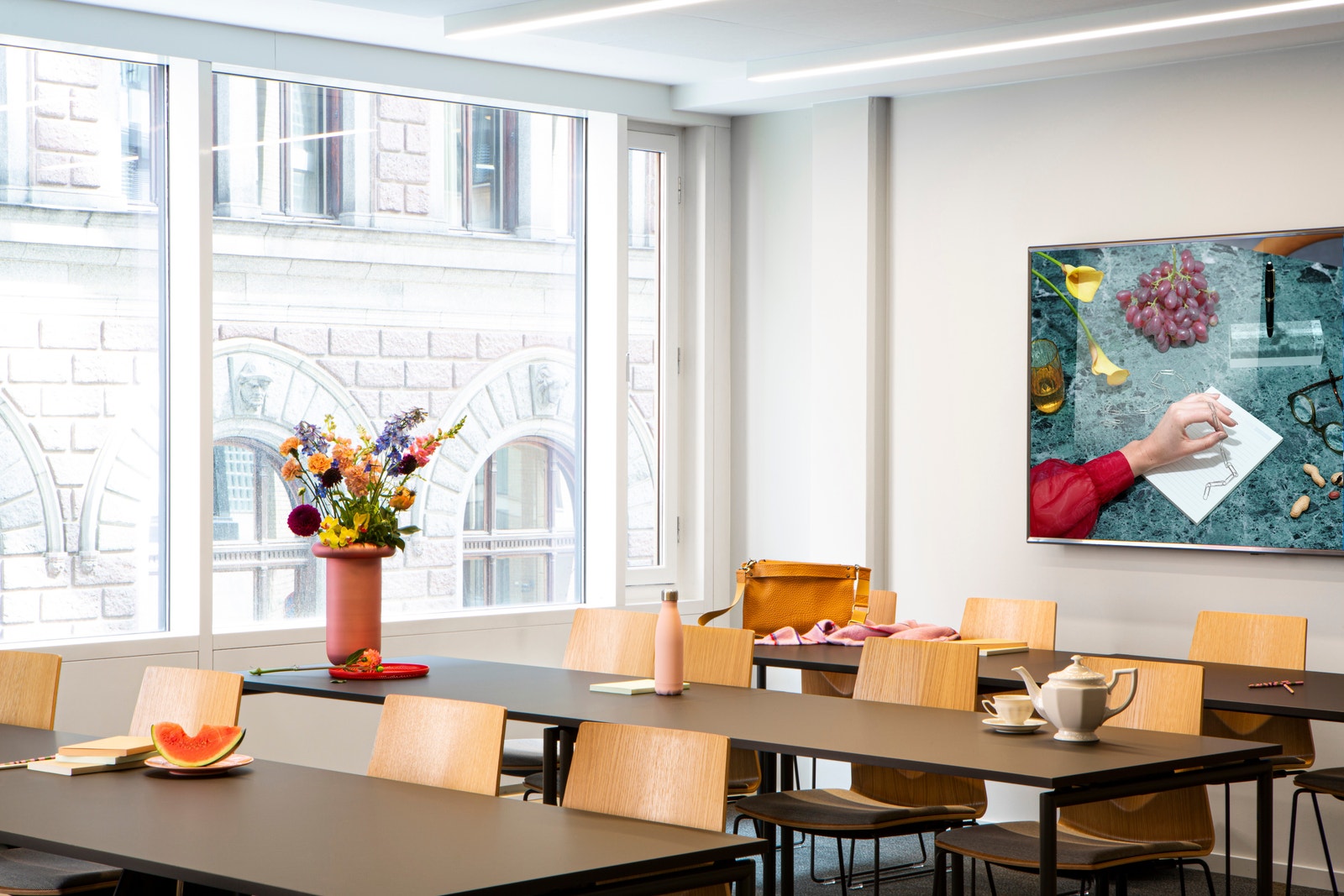 Fra konferanse/møterom i Salongen Galleribilde