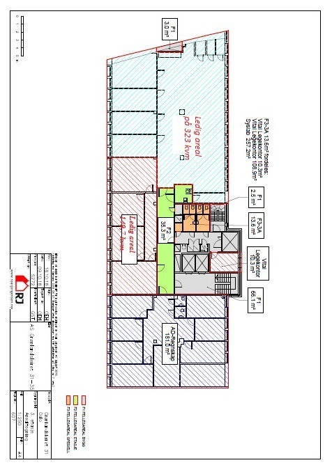 Planløsning 3.etg. Galleribilde