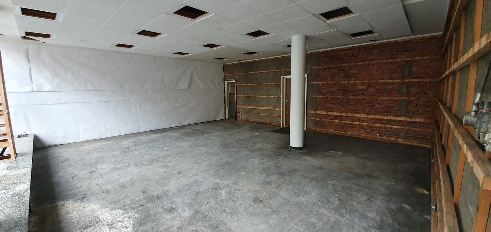 Lokalet klargjort for leietakers tilpasninger Galleribilde