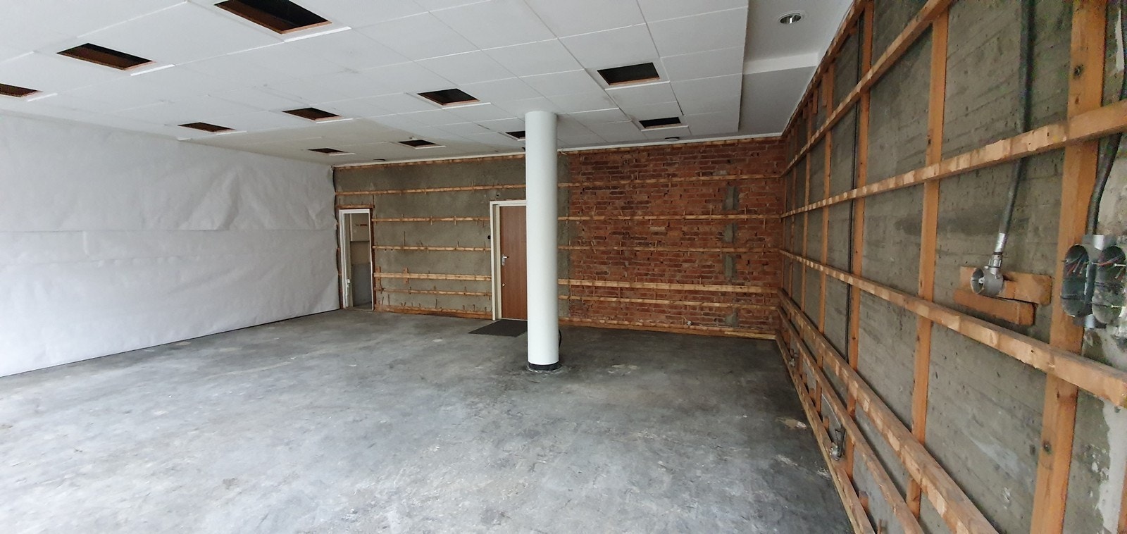 Lokalet klargjort for leietakers tilpasninger Galleribilde