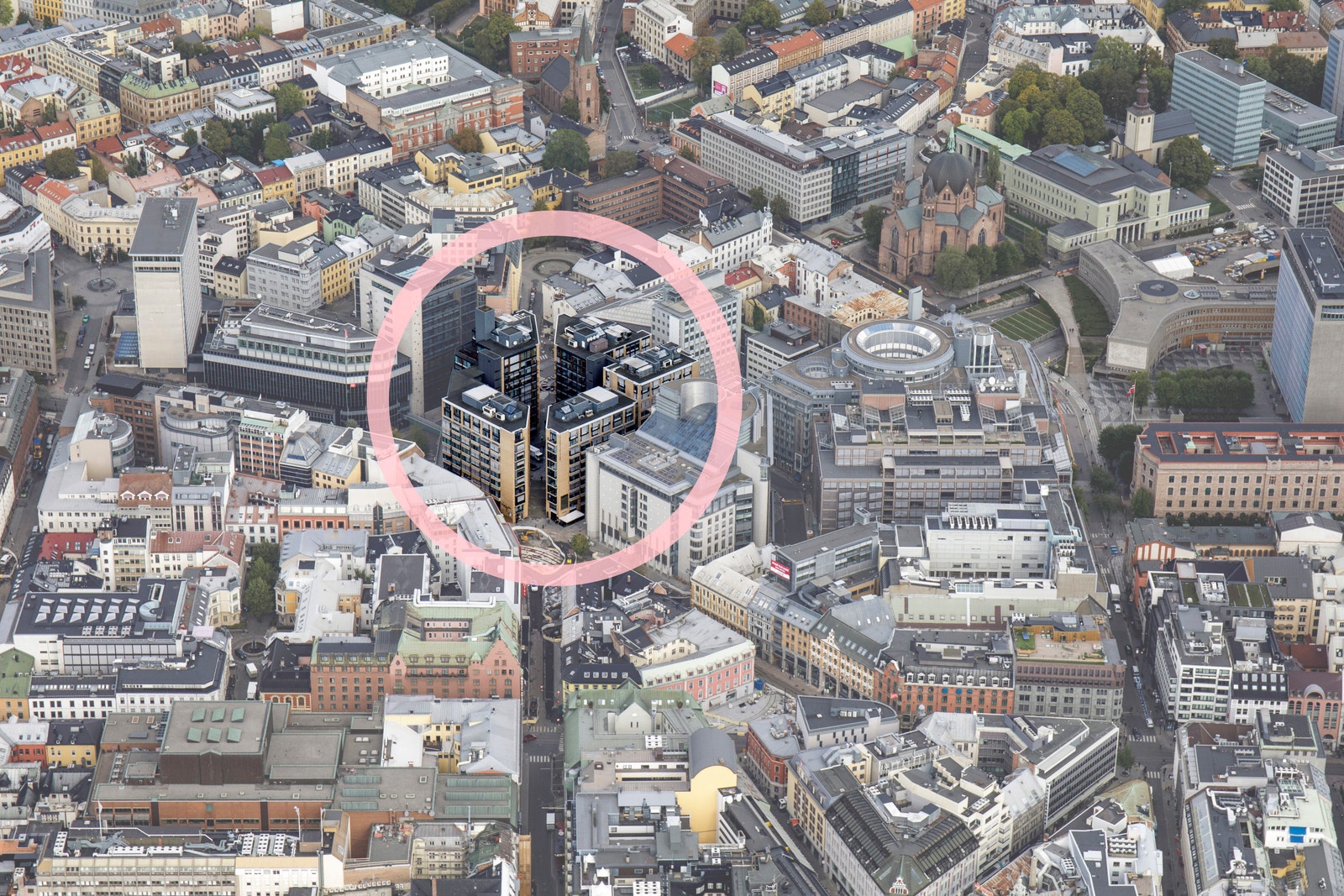 Flyfoto Galleribilde