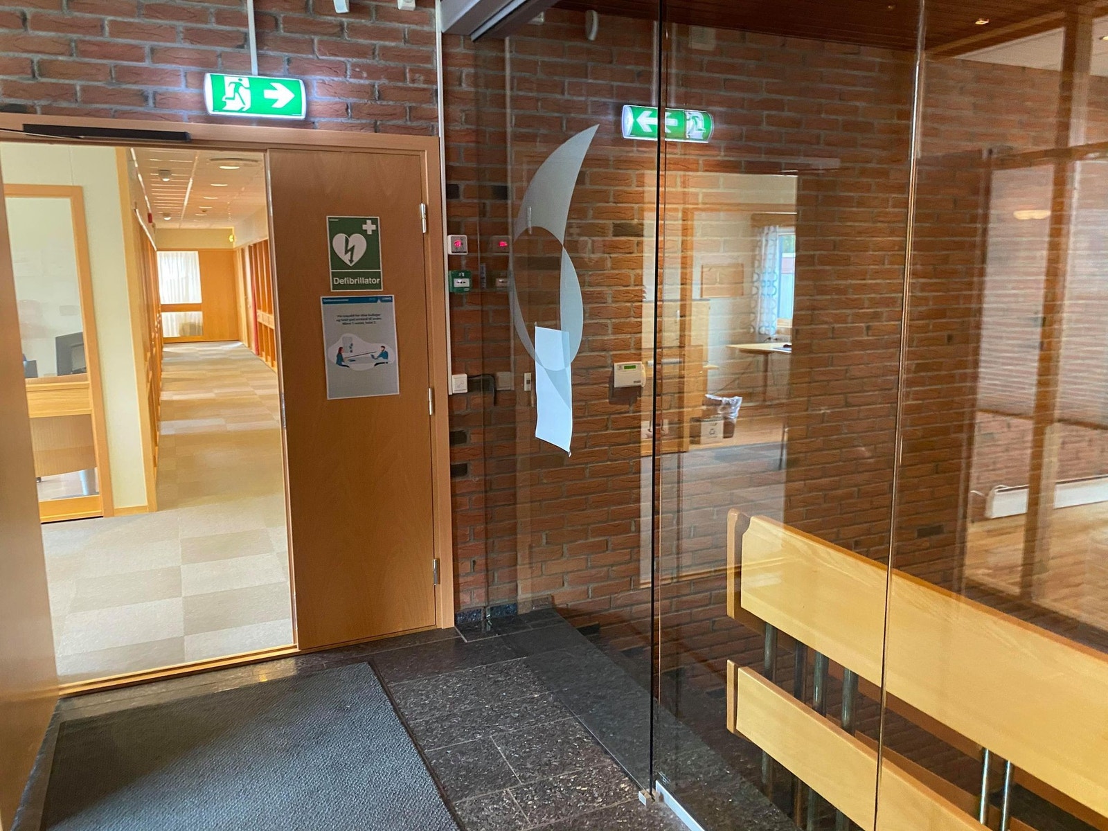 Inngang D21 Galleribilde