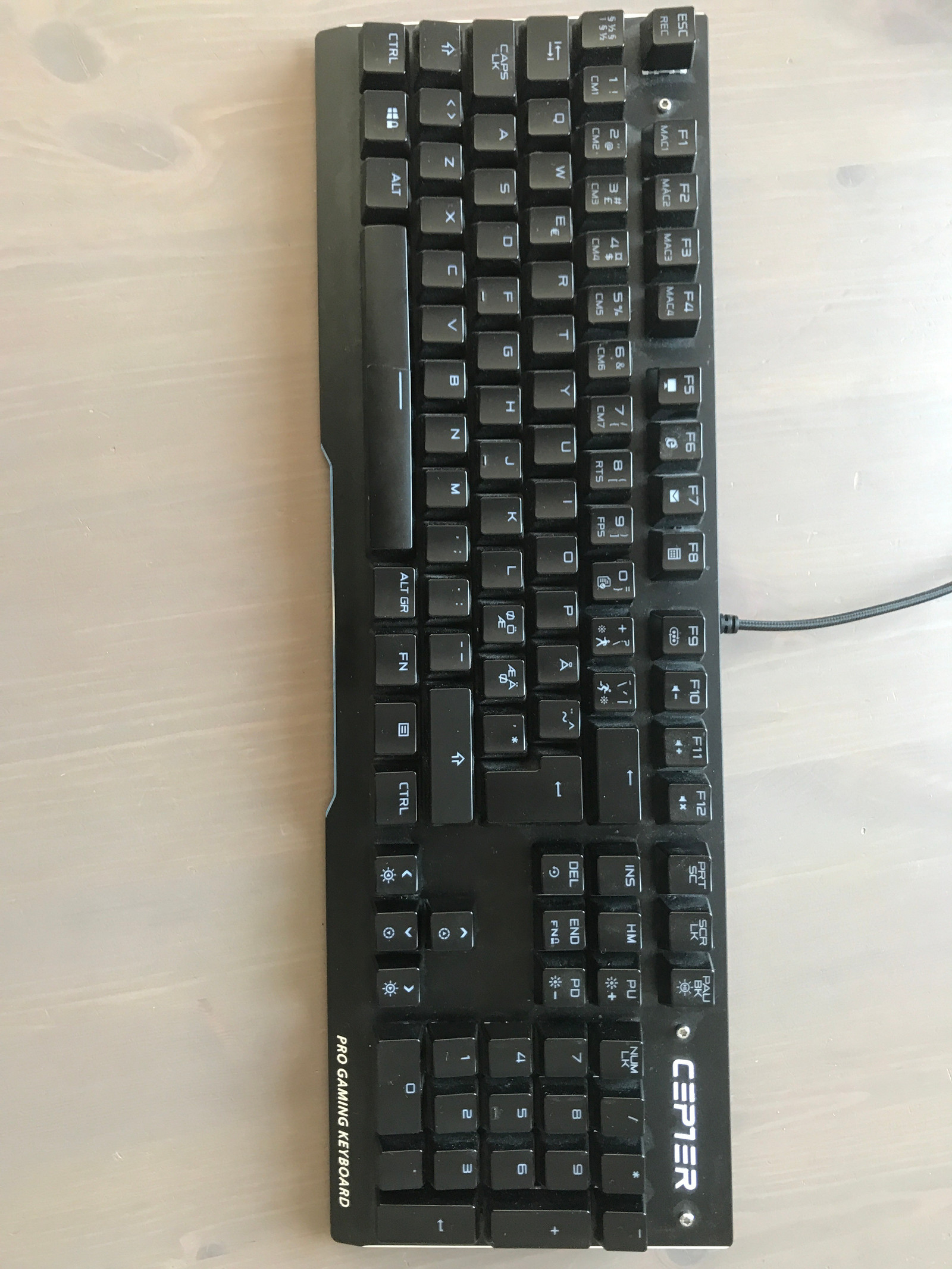 gaming tastatur cepter x 13 | FINN.no Cepter X 13 Pro gamer | FINN.no