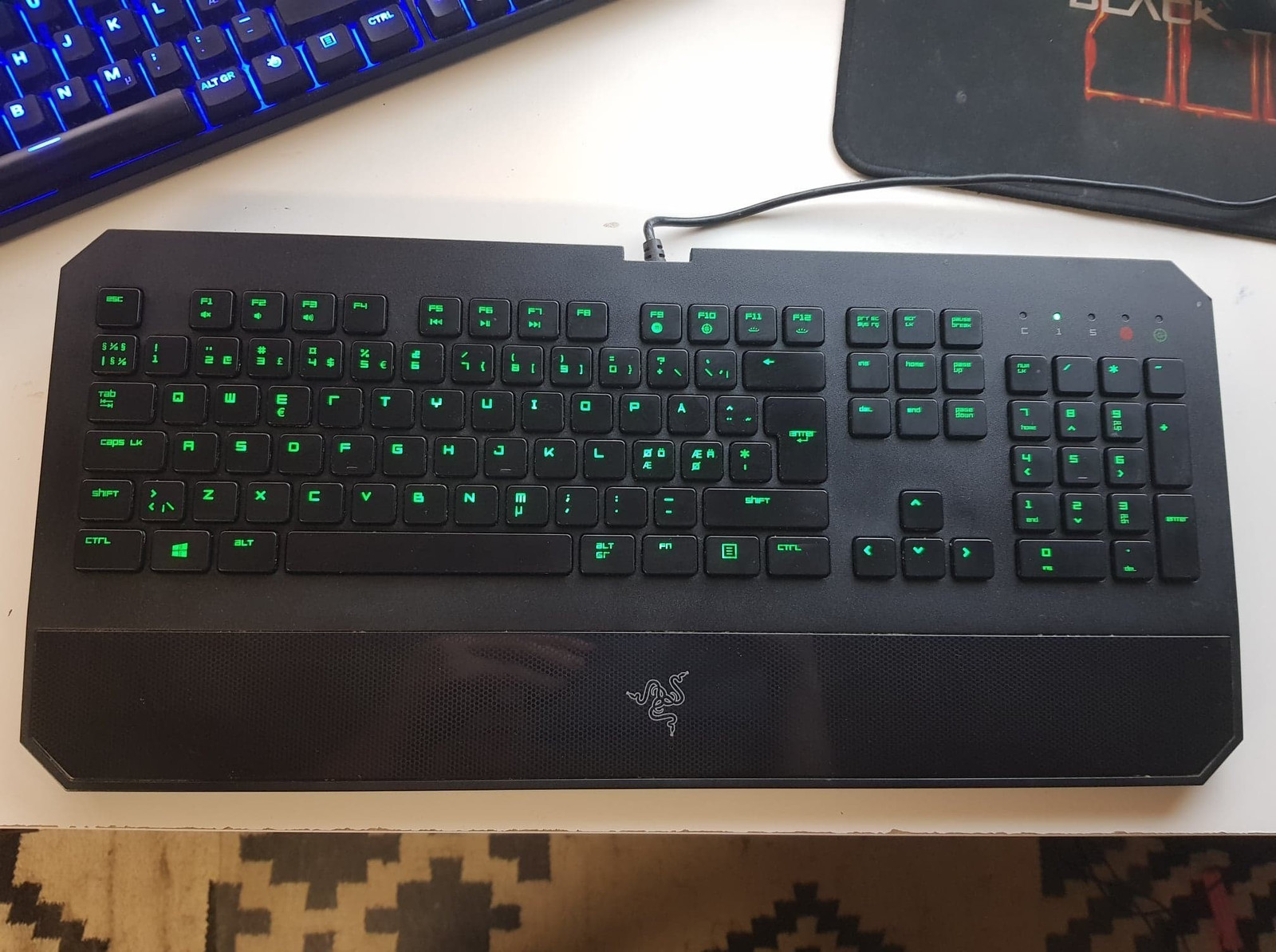 Razer Deathstalker Nordic Tastatur | FINN.no Razer DeathStalker Gaming Keyboard (nordisk