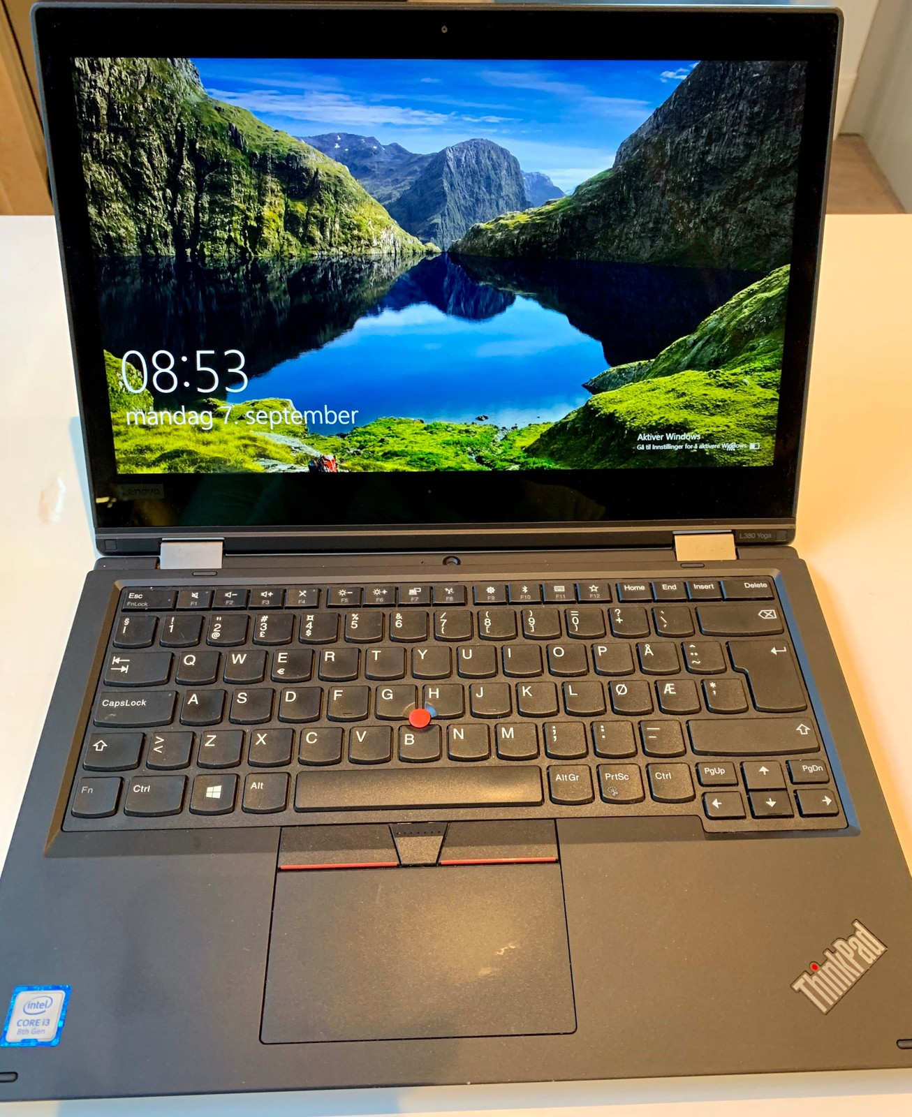 Svært lite og pent brukt Lenovo ThinkPad L380 Yoga | FINN.no Lenovo ThinkPad L380 Yoga | Billig