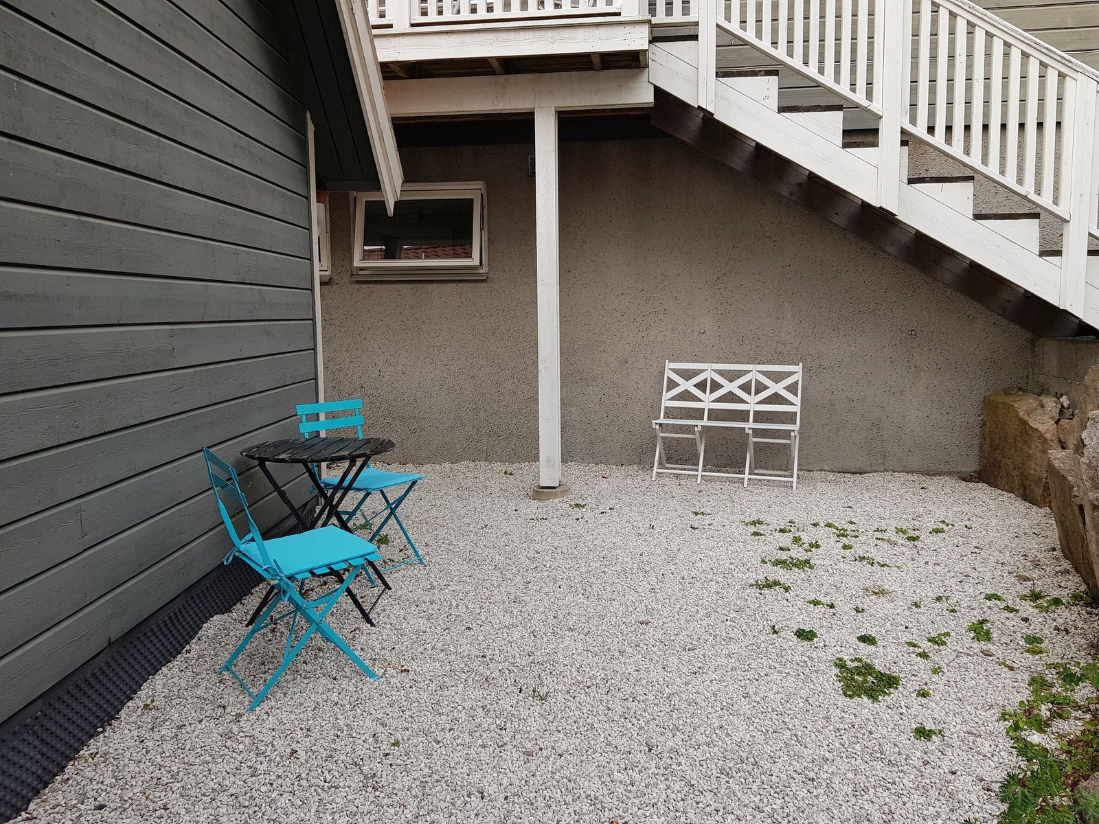 Uteområde bak Galleribilde