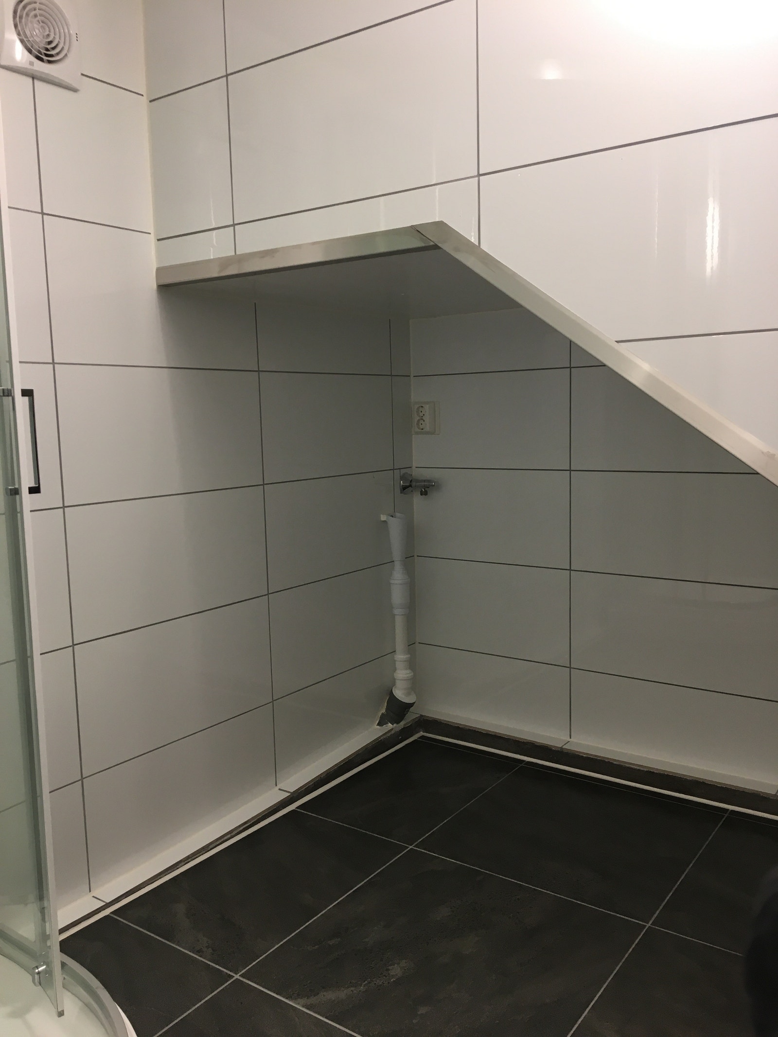 Opplegg til vaskemaskin og tørketrommel Galleribilde