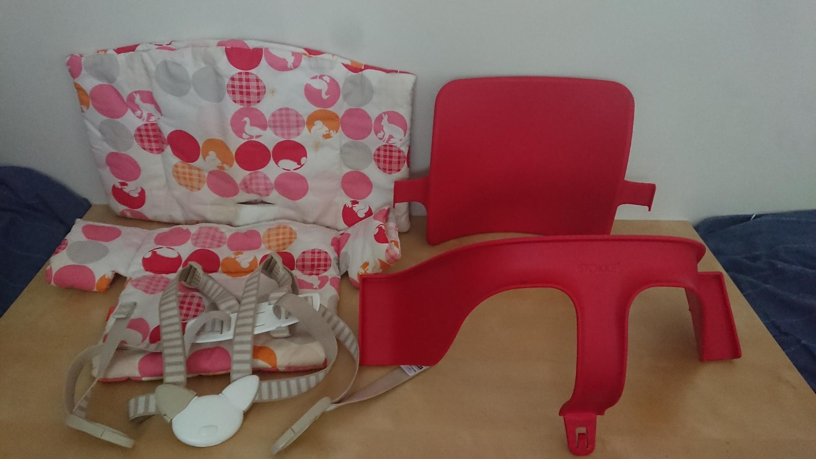 Stokke Tripp Trapp baby set med puter og sele. | FINN.no Stokke sele til tripp trapp stol | FINN.no