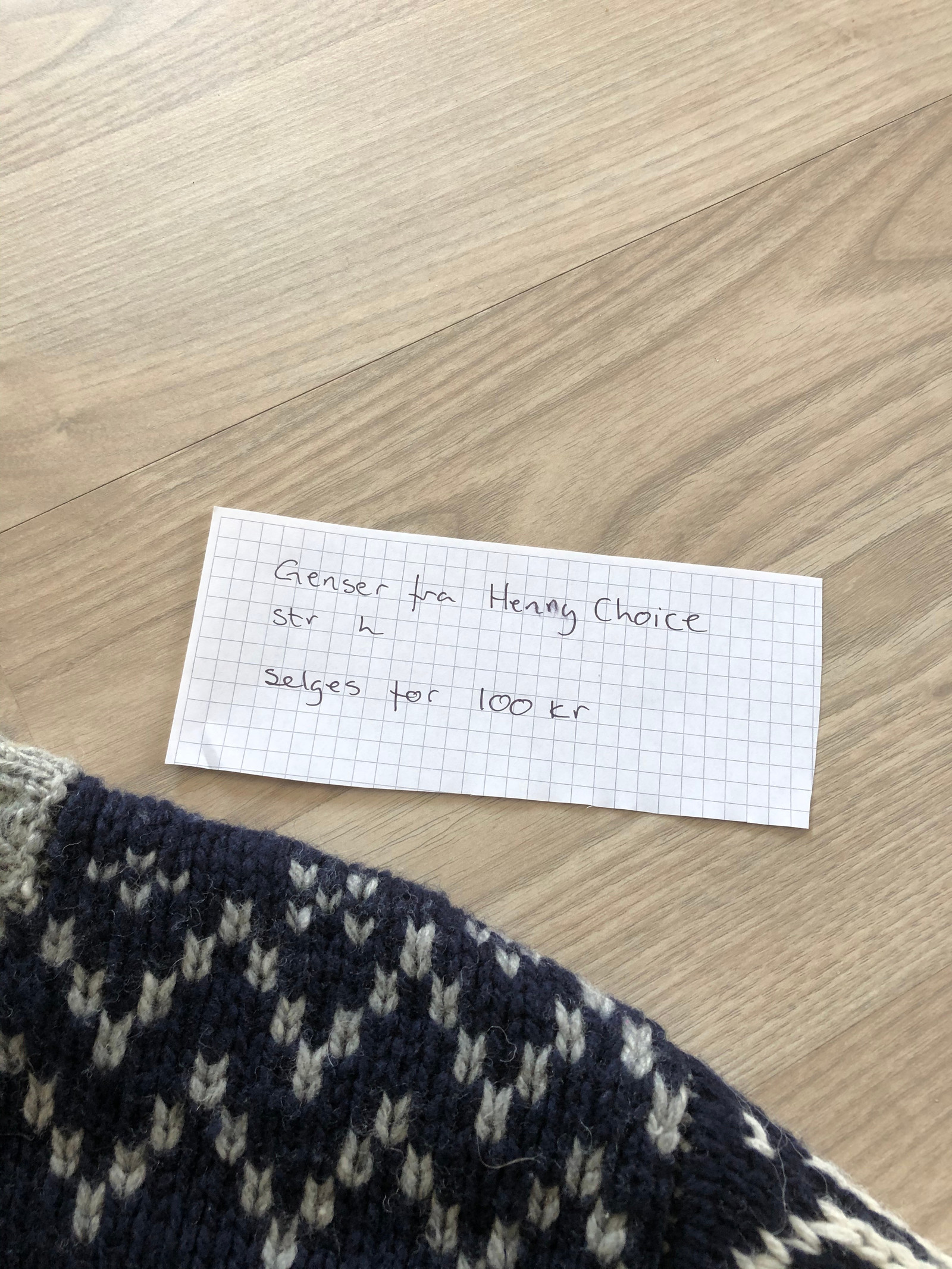 Henry Choice genser selges | FINN.no Henry Choice genser selges | FINN.no