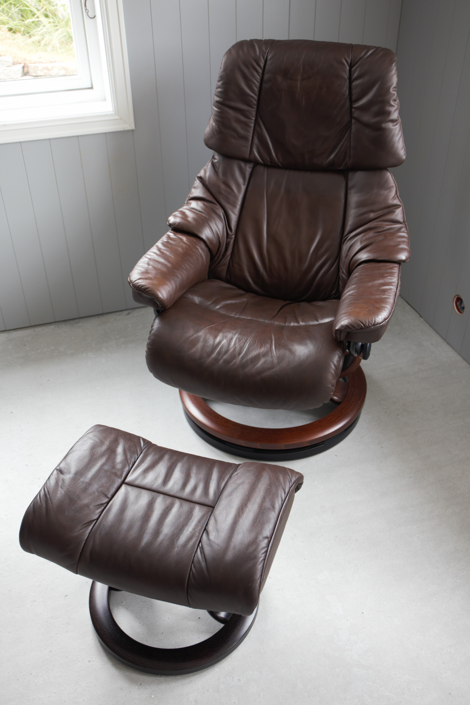 Ekornes Stressless Reno (S) hvilestol med krakk til salgs Stressless® Reno hvilestol