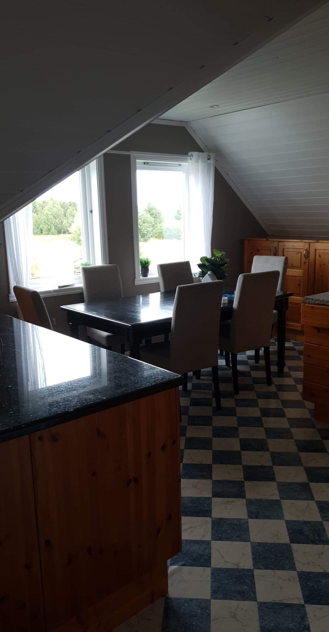 Spisekrok på kjøkkenet Galleribilde