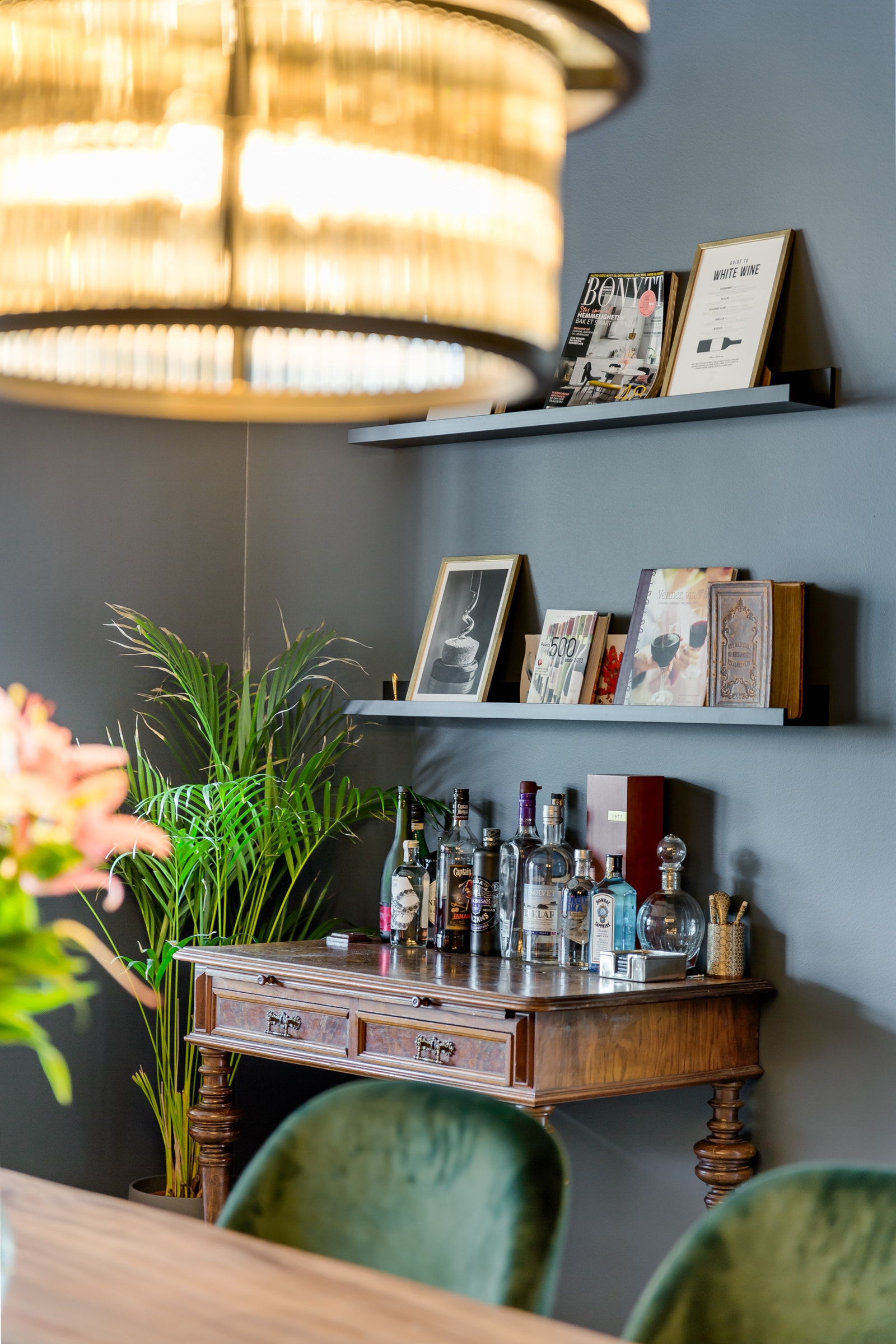 Detaljer fra stuen Galleribilde