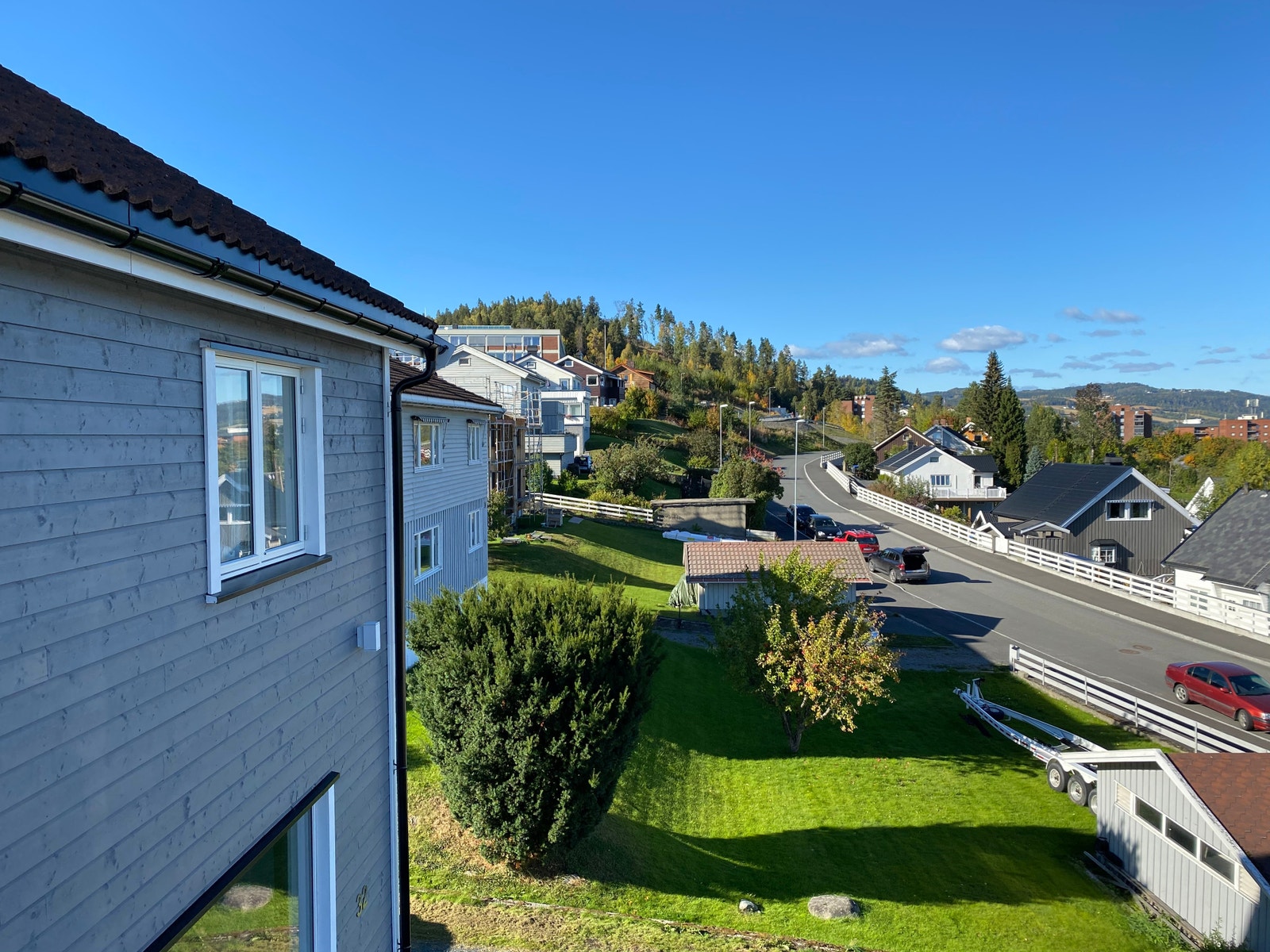 Utsikt Nord mot A bygg NTNU Galleribilde