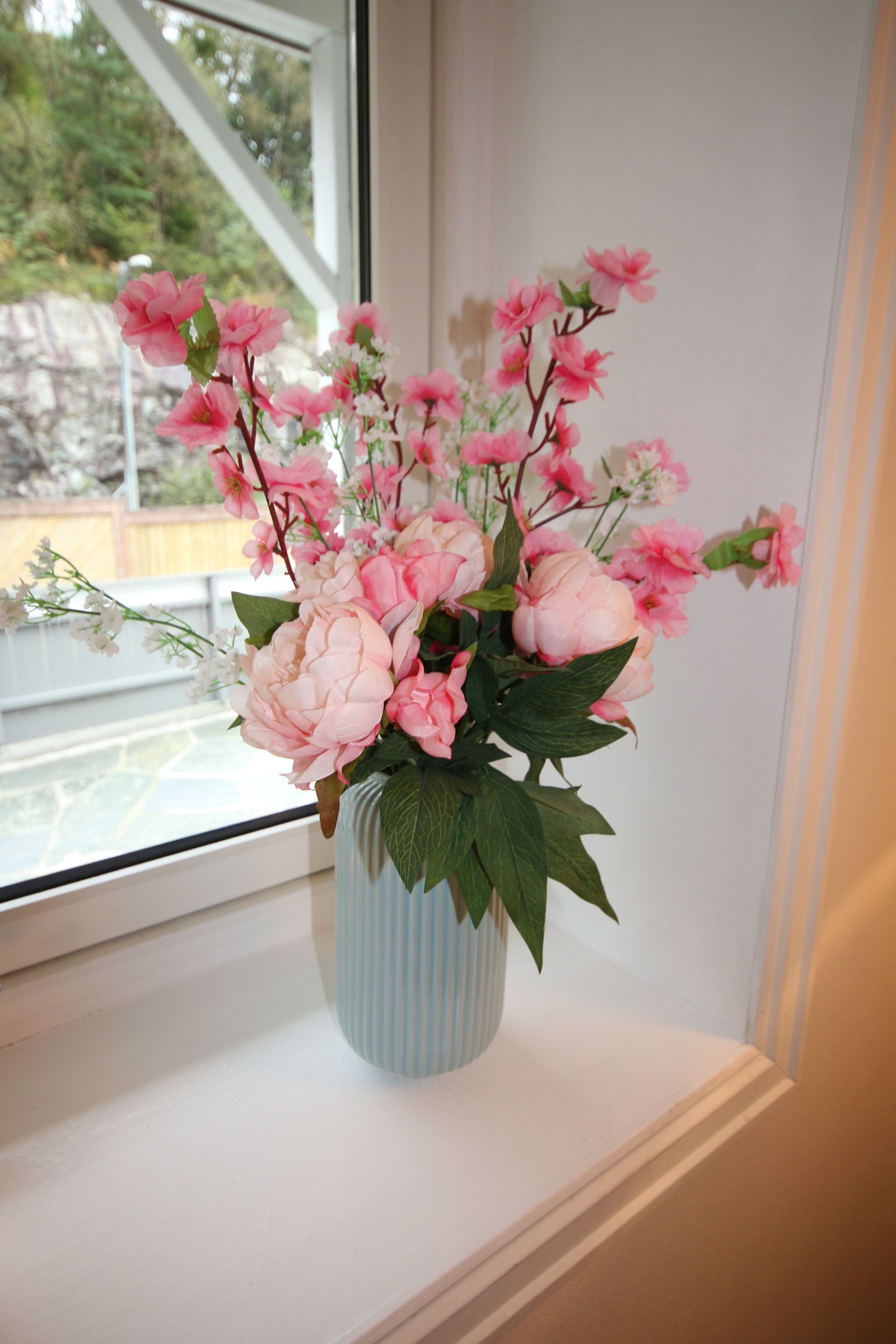 Blomsteroppsats Galleribilde