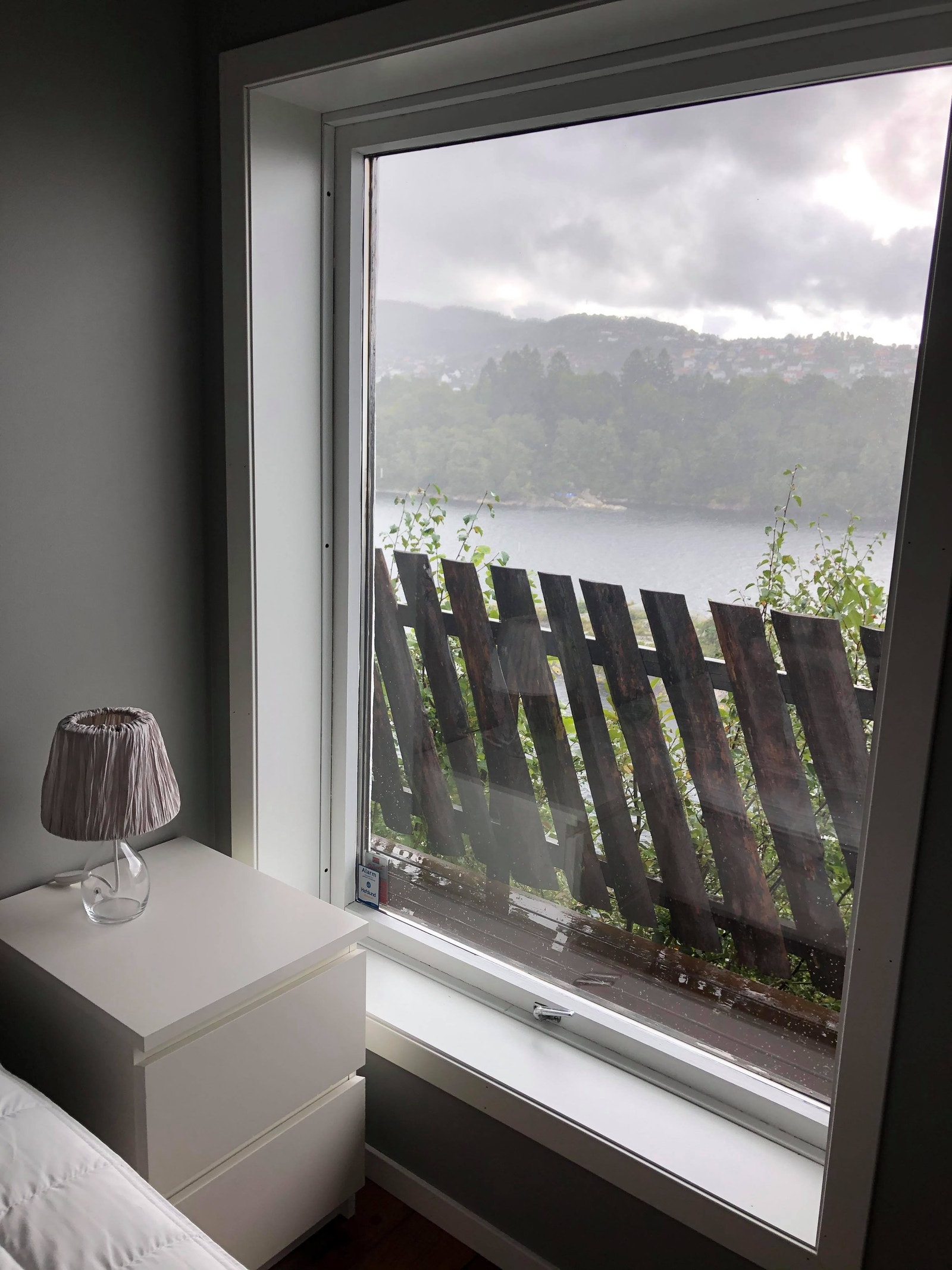 Utsikt fra soverom Galleribilde