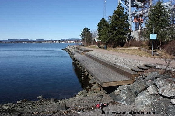 500 m unna ligger Sjøbadet. Galleribilde