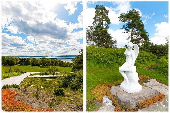 Ekebergparken skulpturparken 1 km unna. Galleribilde