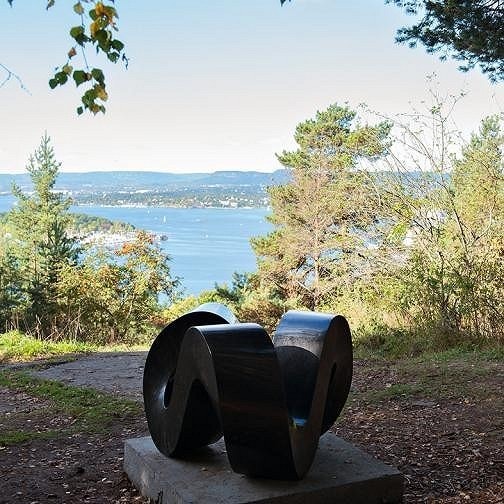 Ekebergparken skulpturparken 1 km unna. Galleribilde
