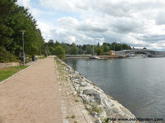 500 m unna kan man bade i sjøen. Galleribilde