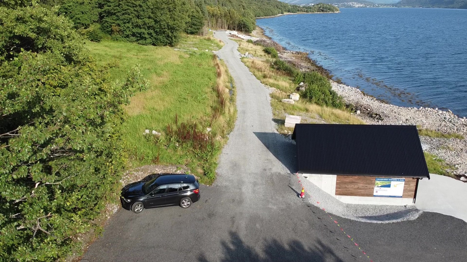 Alle tomter stukket ut og salget er i full gang Galleribilde