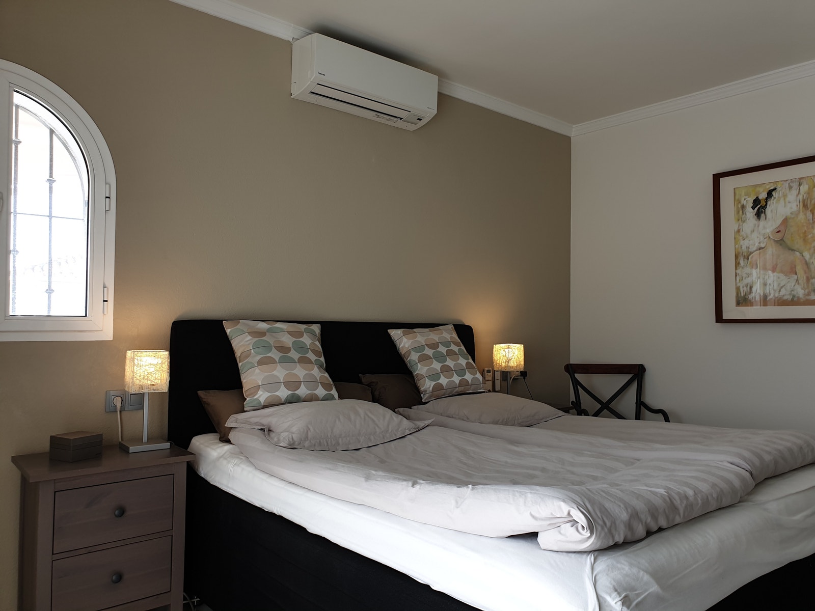 Soverom 1 - Master bedroom med egen terrasse Galleribilde