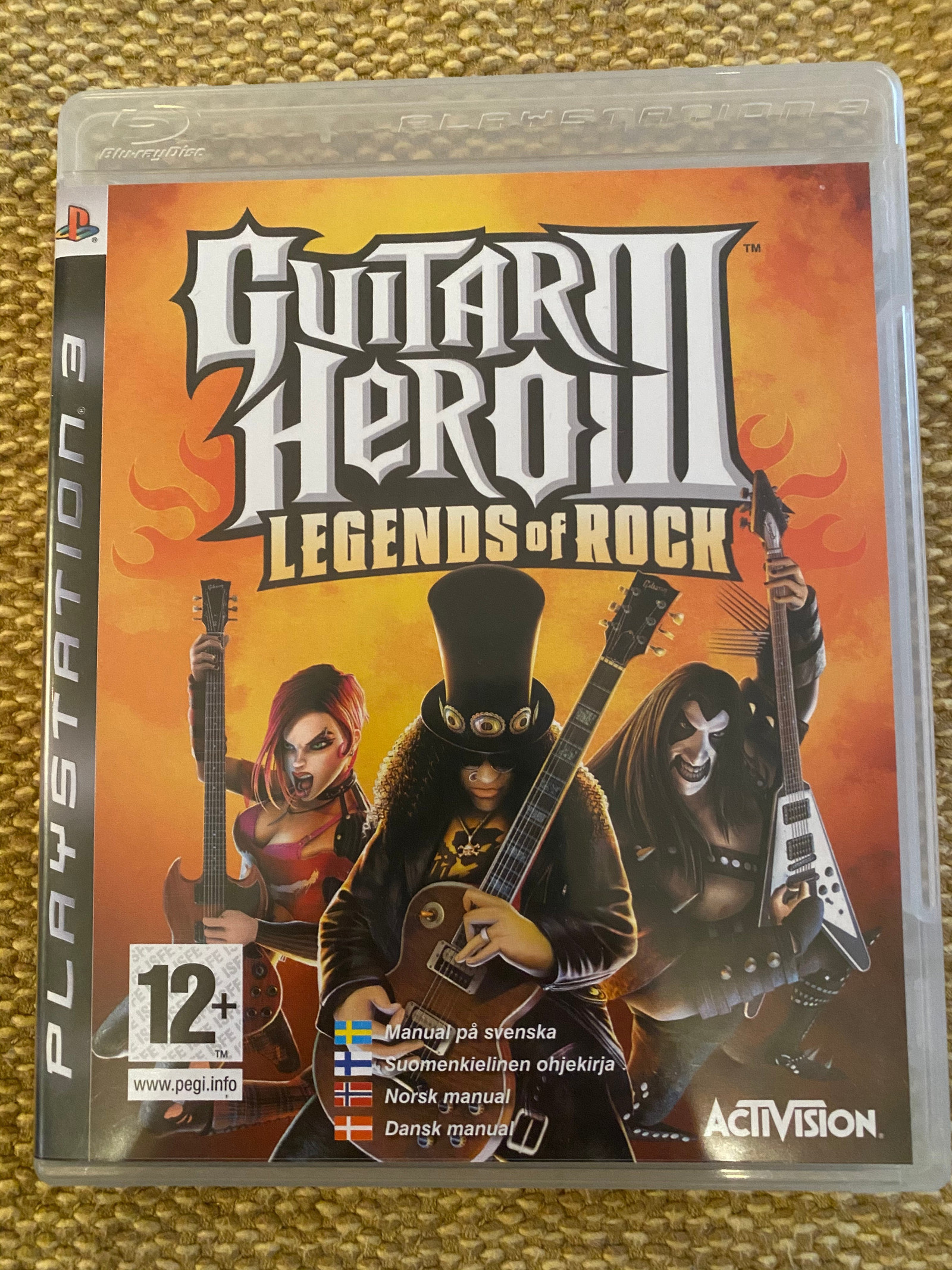 kode guitar hero 3 ps3