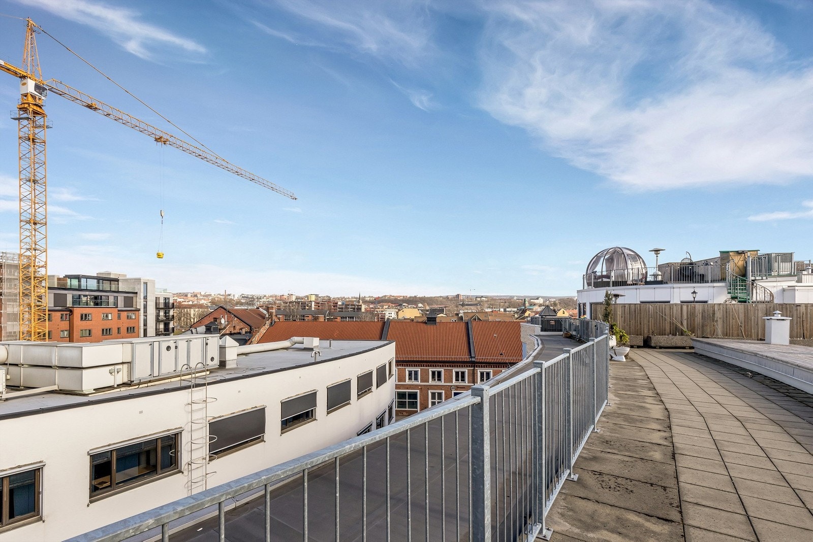 Felles takterrasse Galleribilde