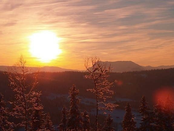 Solnedgang på tomt 52 Galleribilde