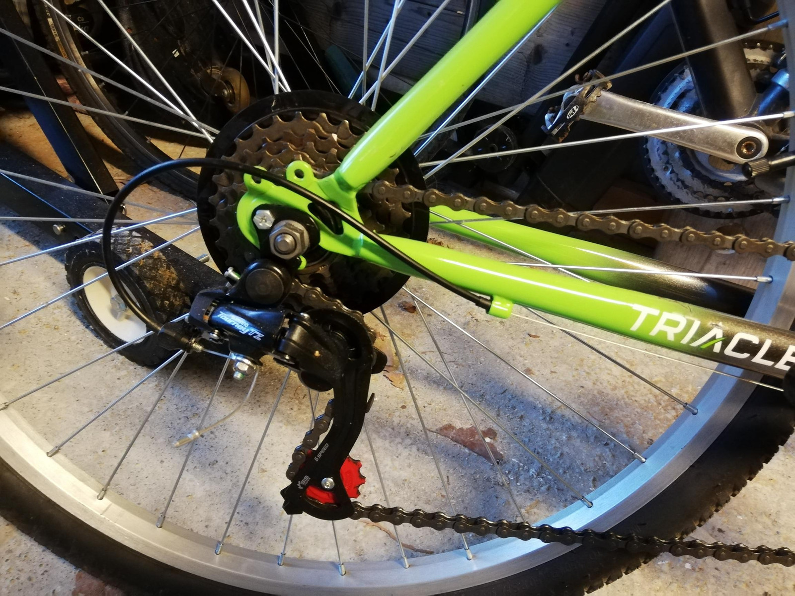 triacle 18 speed mountain bike