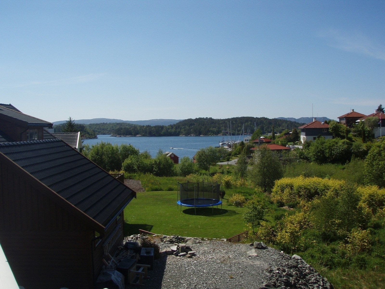 Utsikt Hjellestadbukten Galleribilde