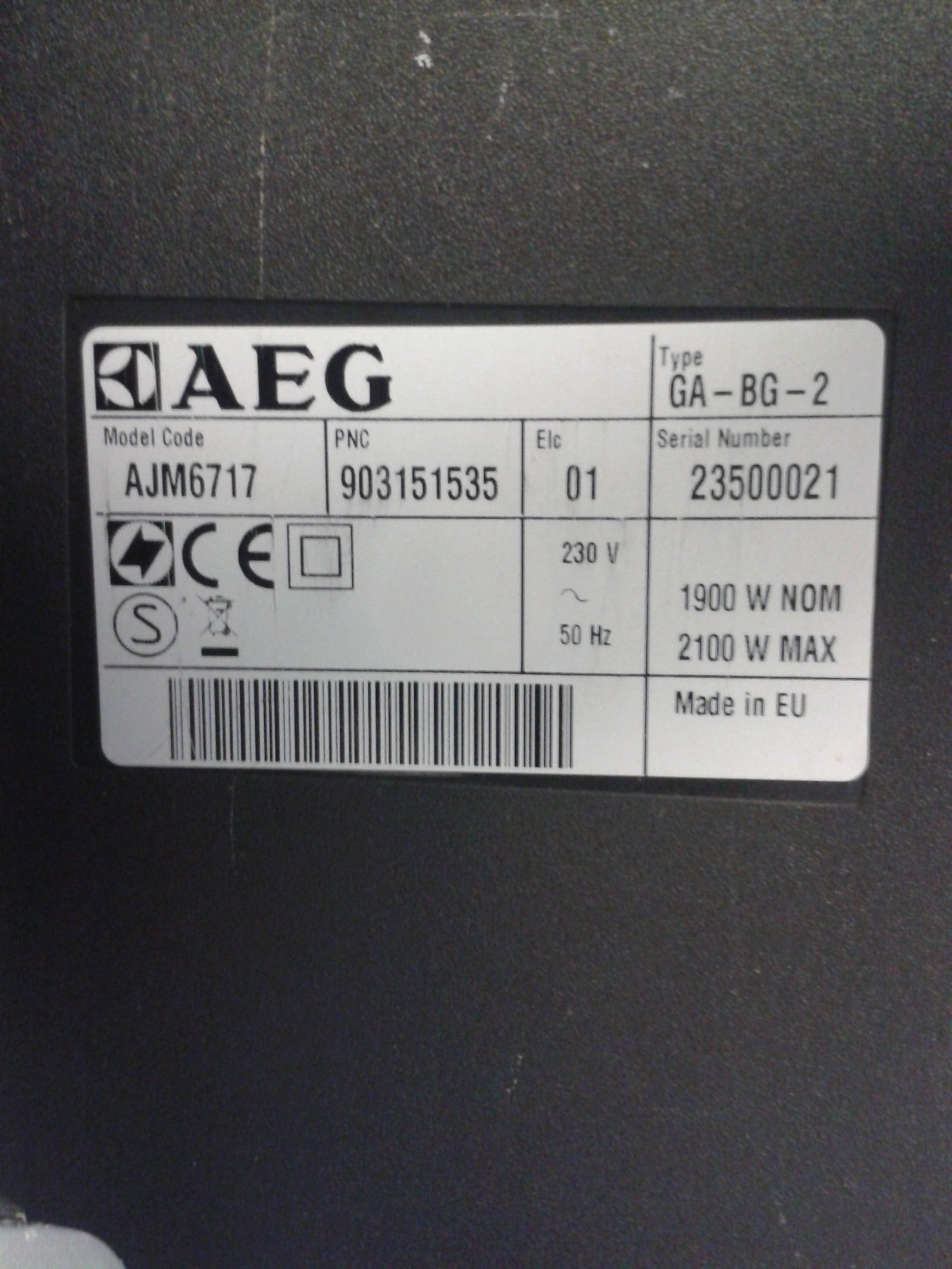 Støvsuger , AEG (2100)W | FINN.no Støvsuger , AEG (2100)W | FINN.no