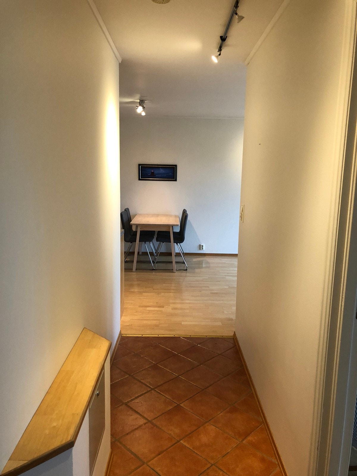 gang fra inngang til stue Galleribilde