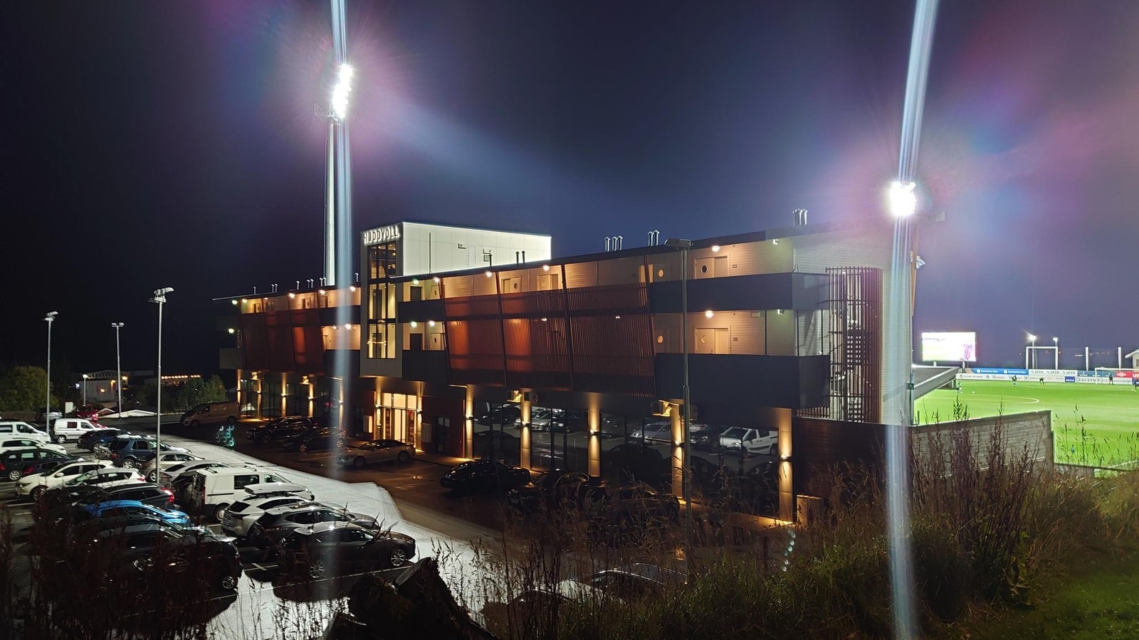 Høddvoll Panorama sett frå Ulstein vidaregåande skule Galleribilde