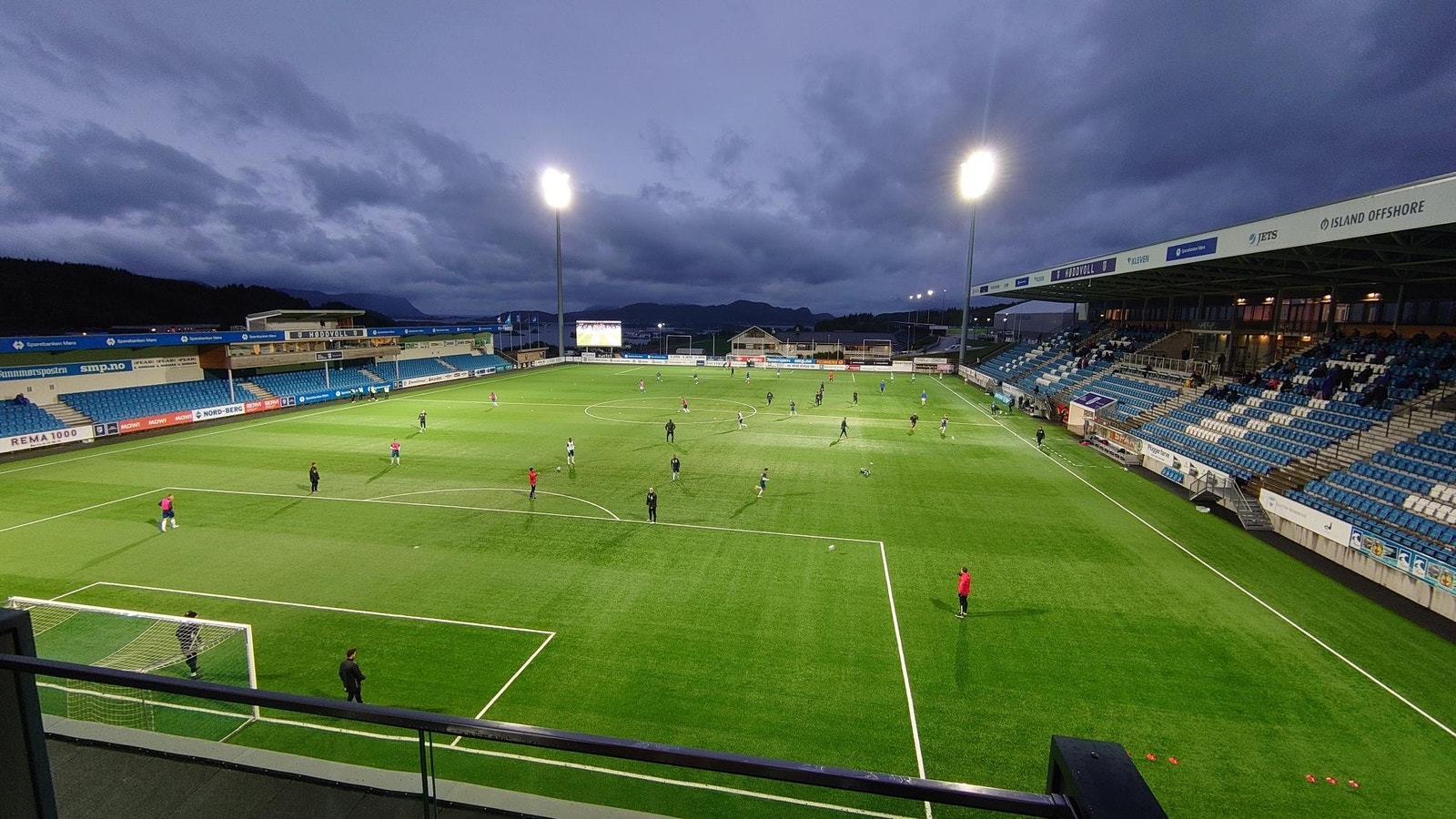 Utsikt frå balkong Galleribilde