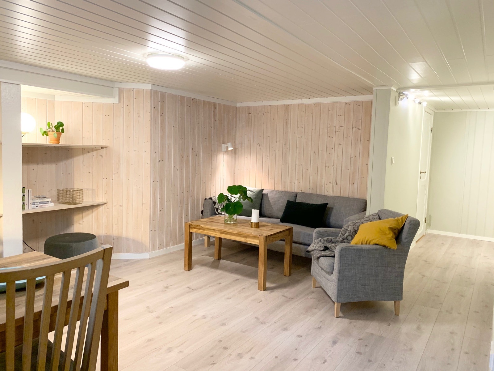 Lys og koselig stue Galleribilde