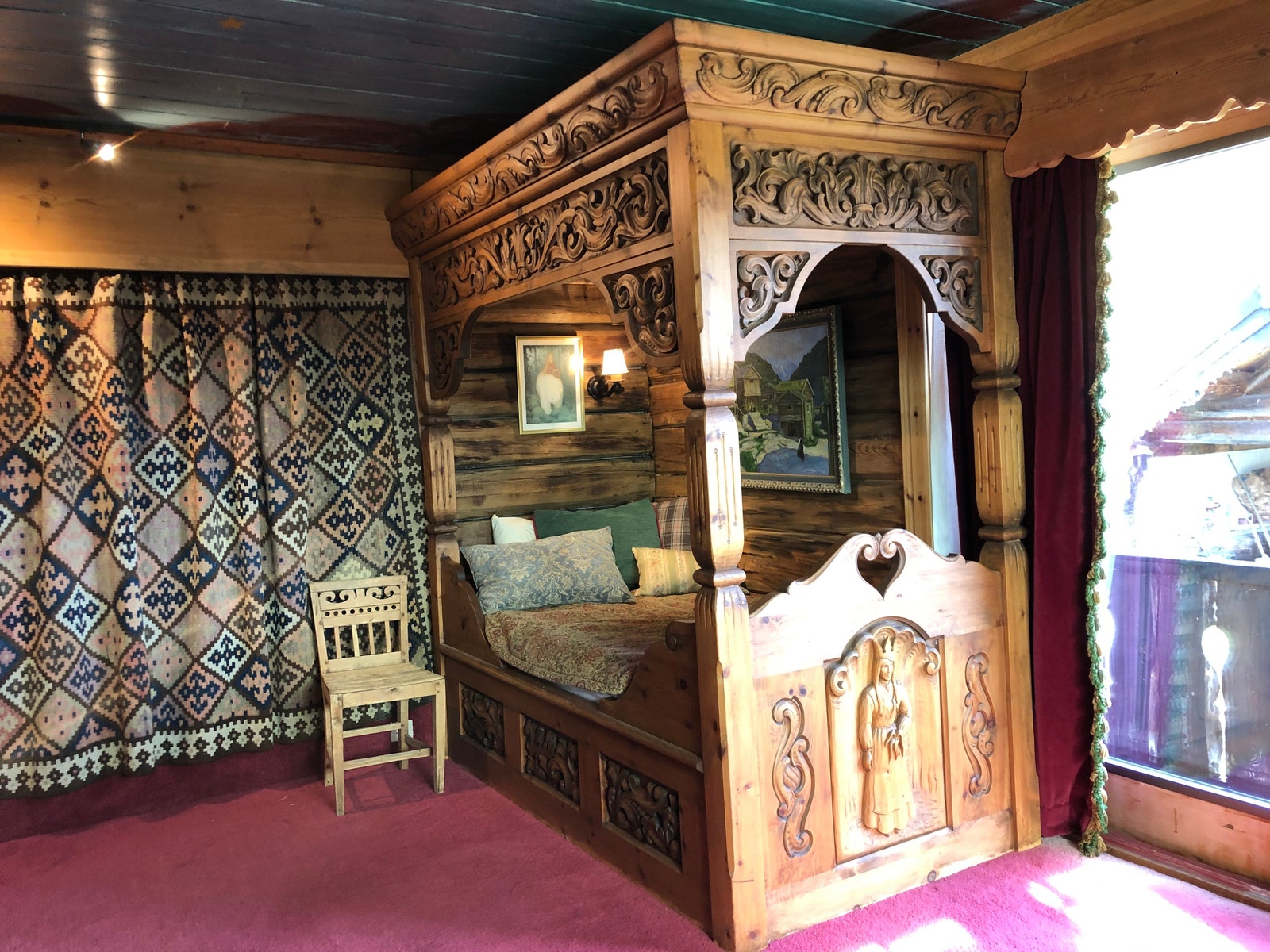 Prinsesserommet, prinsessesengen 200x90 Galleribilde