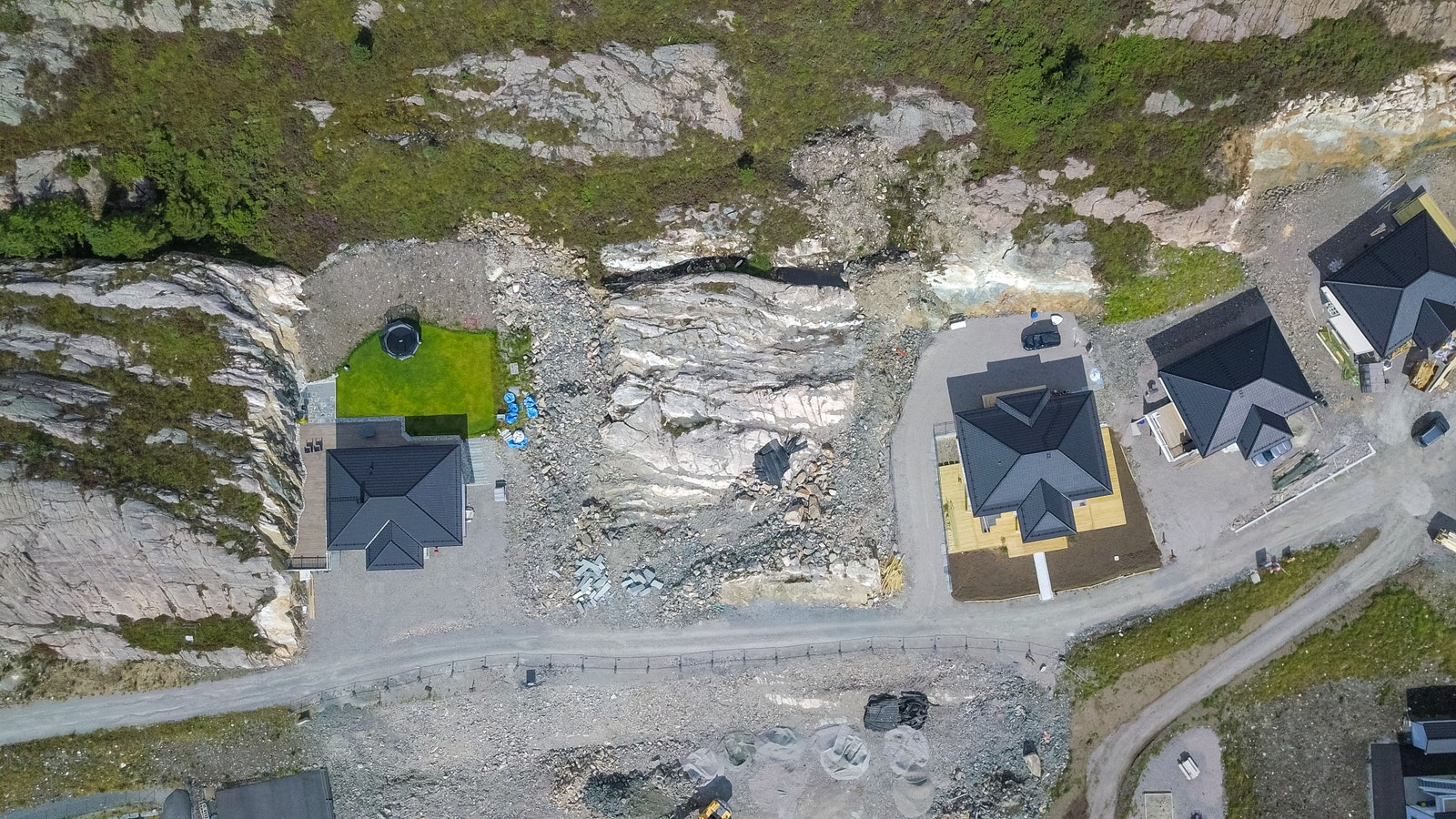 Perspektivbilde av tomtene Galleribilde