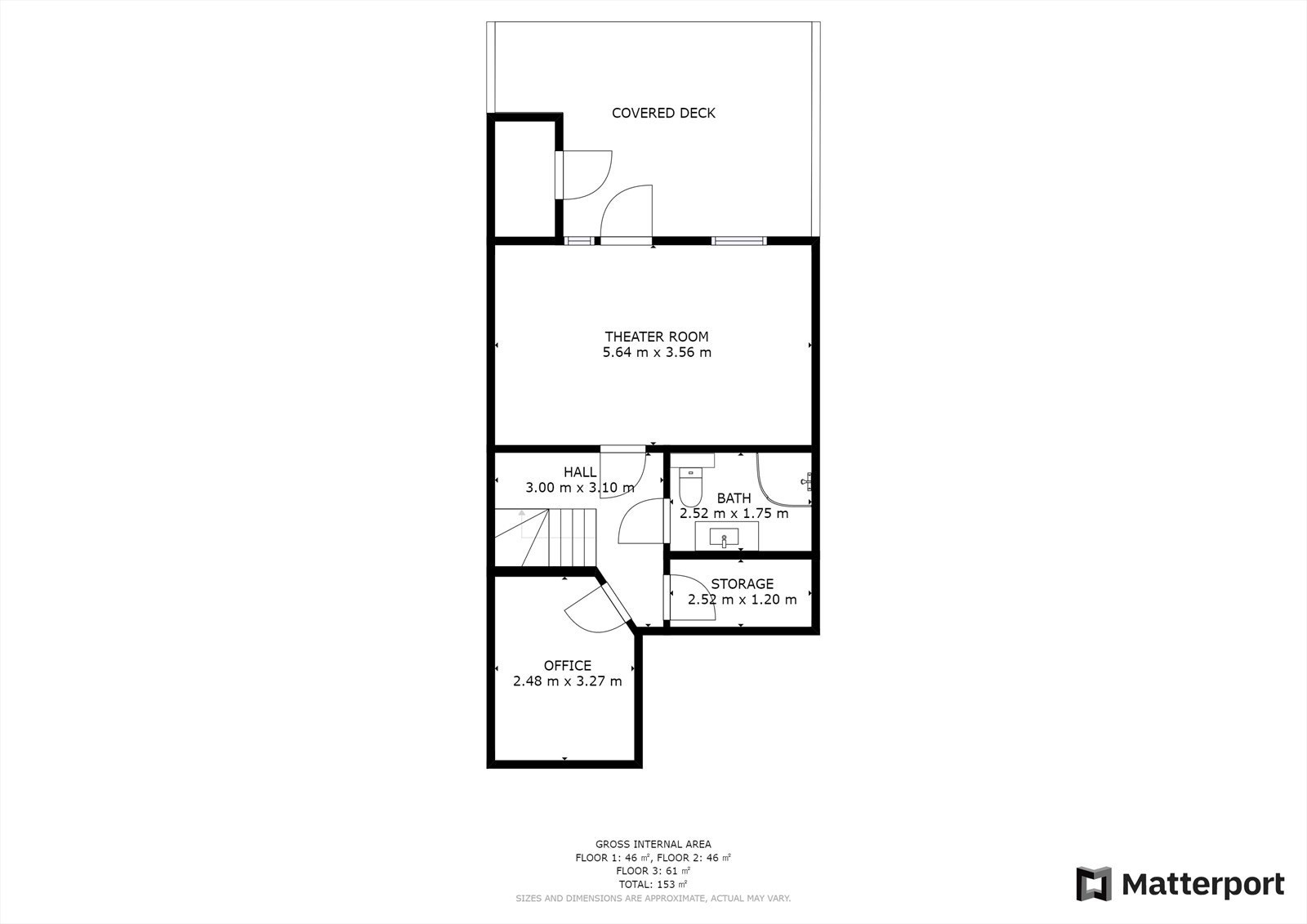 Plantegning underetasje - se også virtuell visning! Galleribilde