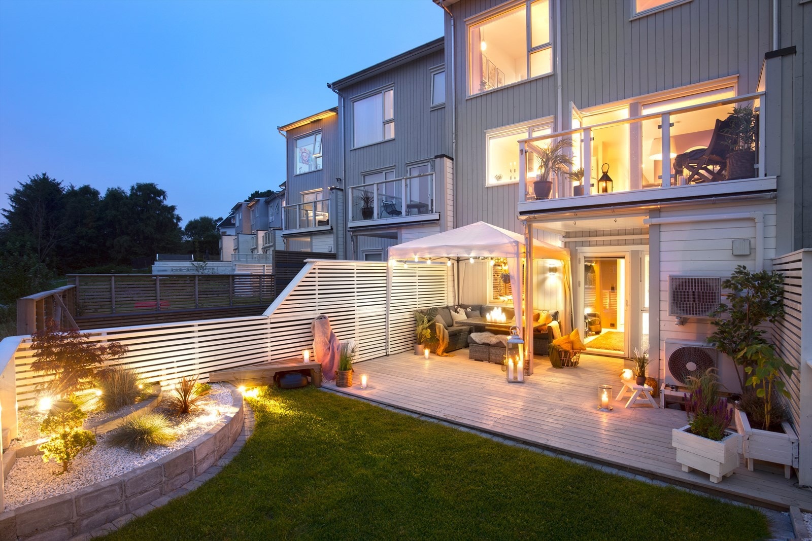 Et nydelig opparbeidet uteområde Galleribilde