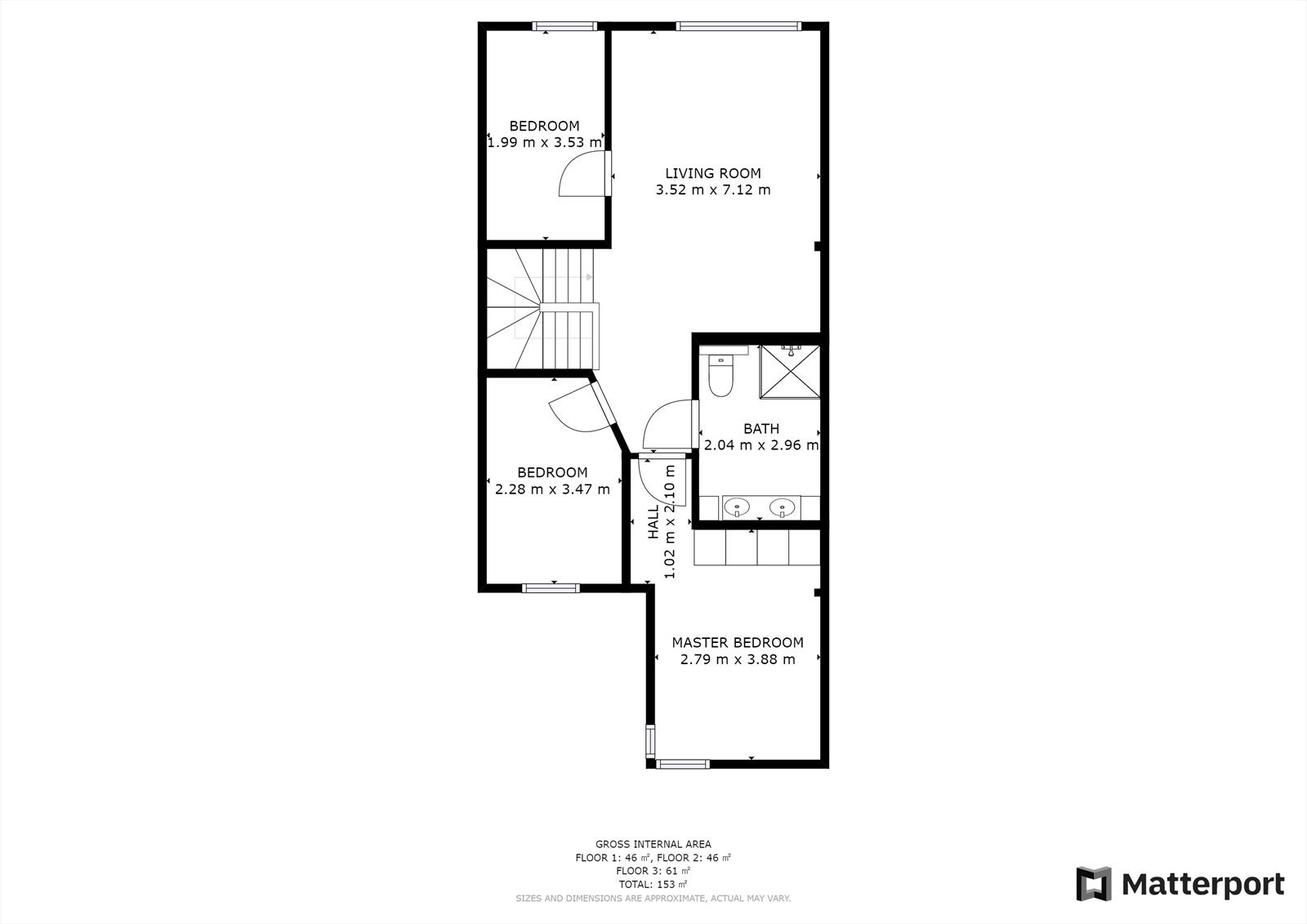 Plantegning 2. etasje - se også virtuell visning! Galleribilde