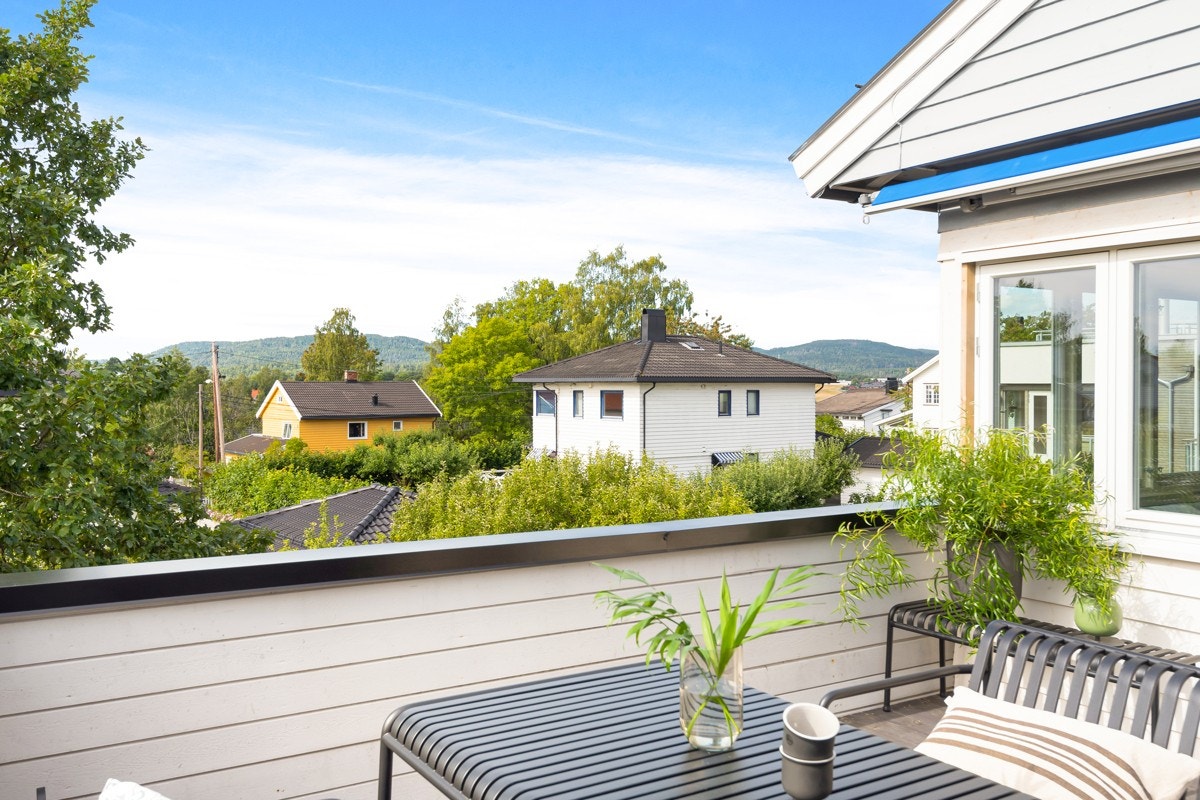 Takterrasse på ca. 18 kvm vendt mot syd og vest Galleribilde