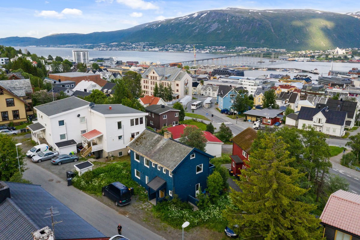 Sentralt beliggende utviklingseiendom i Tromsø sentrum