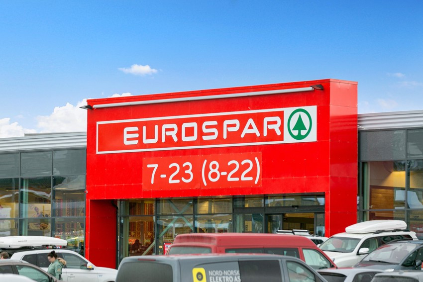 Gangavstand til Eurospar